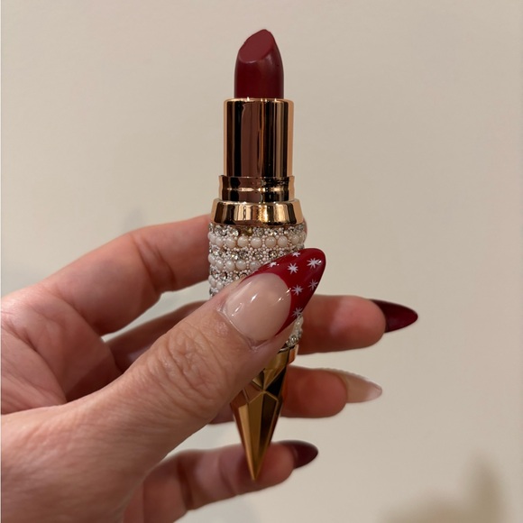 LA PREDIRE PRESTIGE Diamond Red Shiny “Sangria Kisses”Lipstick. NIB - Picture 6 of 7